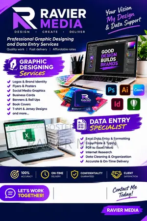 Graphic Design & Data Entry Services