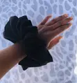 All Black Scrunchies - 2