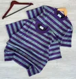 4F Fuzzy Stripe Flex T-Shirts - 4
