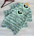 4F Fuzzy Stripe Flex T-Shirts - 5