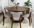 Vintage Hardwood Dining Set - 4 Seaters - 2