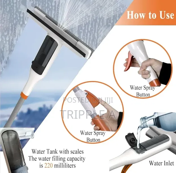 Multifunctional Window Cleaning Tool - 1
