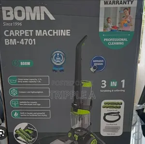 Boma 3-in-1 Carpet, Tiles & Furniture Cleaning Machine