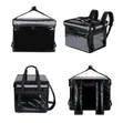 Goodpatner Black Waterproof Insulated Food Delivery Backpack - 2