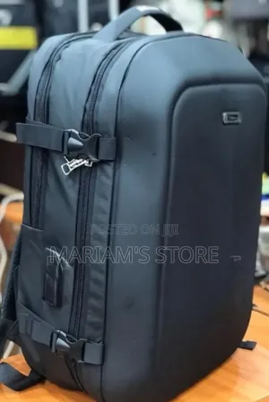 Black Anti-Theft Travel & Laptop Backpack