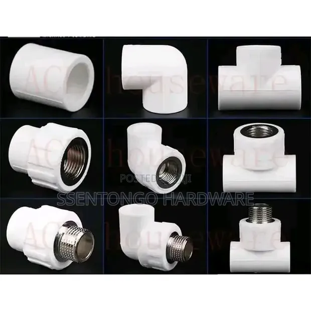 PPR Fittings: 3/4" x 1/2" Tees & Elbows - 1