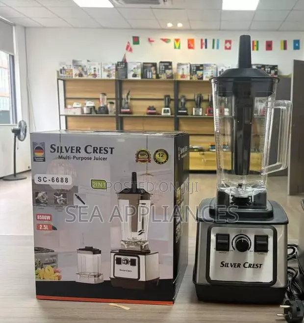 Brand New Silver Crest Commercial Blender - 1