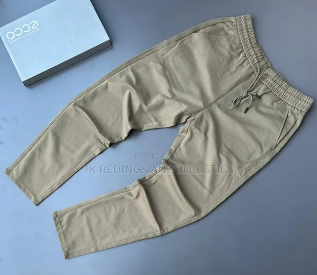 Men's Drawstring Dress Pants - 1