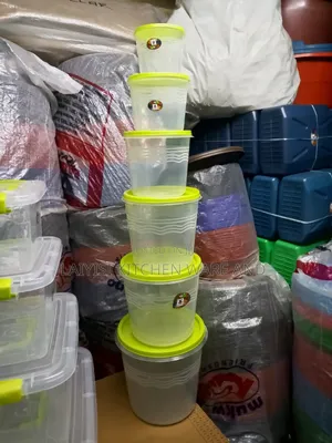 6-Piece Airtight Cereal Storage Containers