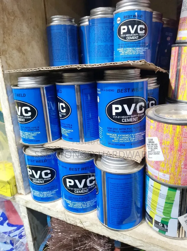 PVC Solvent Cement - Medium Size, Good Quality - 1