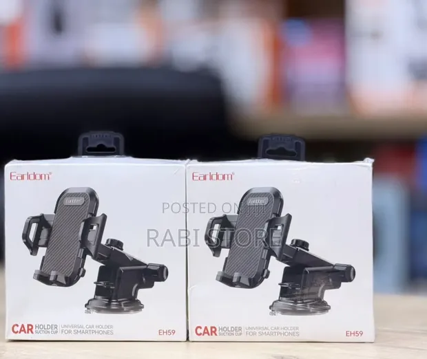 Earldom ET-EH59 360 Degree Rotating Universal Car Phone Holder - 1