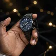 Carrera Black Chronograph Watch - 1