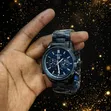 Carrera Black Chronograph Watch - 5