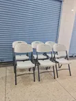 Heavy Duty Plastic Foldable Chairs - 2