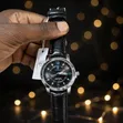 Poedagar Leather Strap Watch - 3