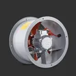 Industrial High-Temperature Resistant Axial Exhaust Fan - 2