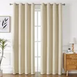 Classy Cream Drapes Curtains - 2