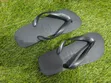 Men's Black Slippers - Size 40/41 - 1