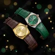 Poedagar Leather Strap Unisex Watch - 2