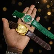 Poedagar Leather Strap Unisex Watch - 3