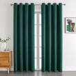 Premium Bedroom Curtains (3pcs) - Charcoal Grey - 1
