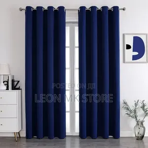 Royal Charcoal Eyelet Curtains (Set of 3)