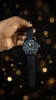 Montblanc Chronograph Watch - Black Leather - 4