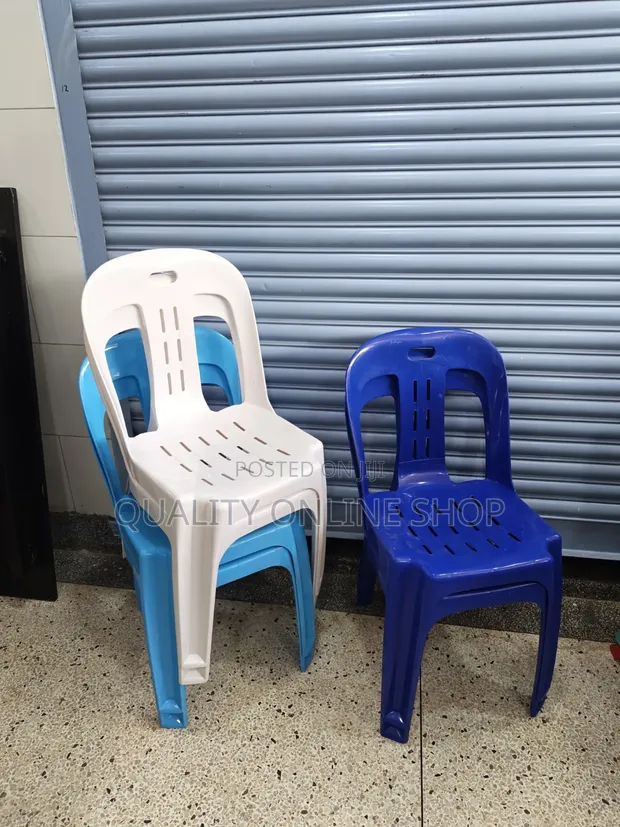 Brand New Plastic Chairs - 4 Legs - 1