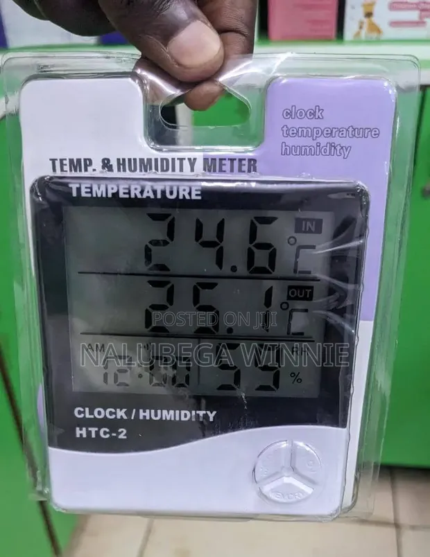Temperature and Humidity Thermometer - 1