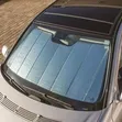 Universal Foldable Metallic Reflective Car Windshield Sun Shade - 2