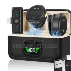 Wireless Lavalier Microphone for iPhone/Android