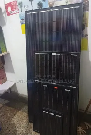 150W 12V Monocrystalline Solar Panel - Pure Black