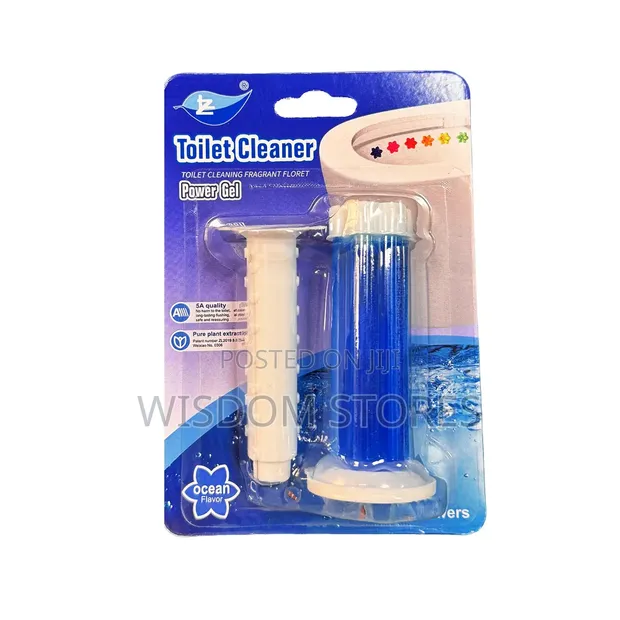 Disposable Toilet Cleaner Gel with Ocean Scent - 1