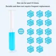 Disposable Toilet Cleaner Gel with Ocean Scent - 3
