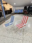 Foldable Camping Chairs - Multicolored - 2