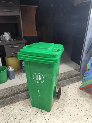 Wheeled Plastic Dust Bins - 120 Litres