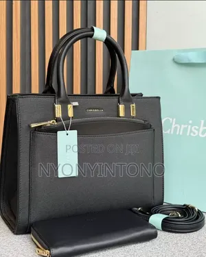 Chris Bella 2-in-1 Handbag with Wallet and Shoulder Strap