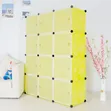Elegant Portable Plastic Wardrobe - Green - 2