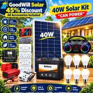 40W Clean Energy Solar System Full Kit