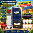 40W Clean Energy Solar System Full Kit - 1
