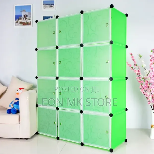 Plastic Portable Wardrobe - 1