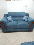 High Density 5 Seater Fabric Sofa Set - 2