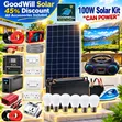 100W Clean Energy Solar System Full Kit - 2