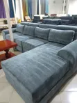 High Density L-Shape 5 Seater Sofa Set - 1