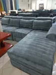 High Density L-Shape 5 Seater Sofa Set - 2