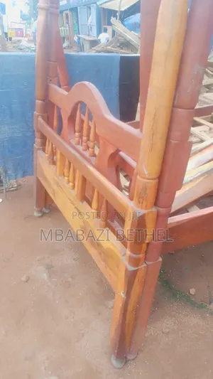 Used 4x6 Wooden Bed Frame