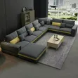 U Shape High Density 7 Seater Sofa - 1