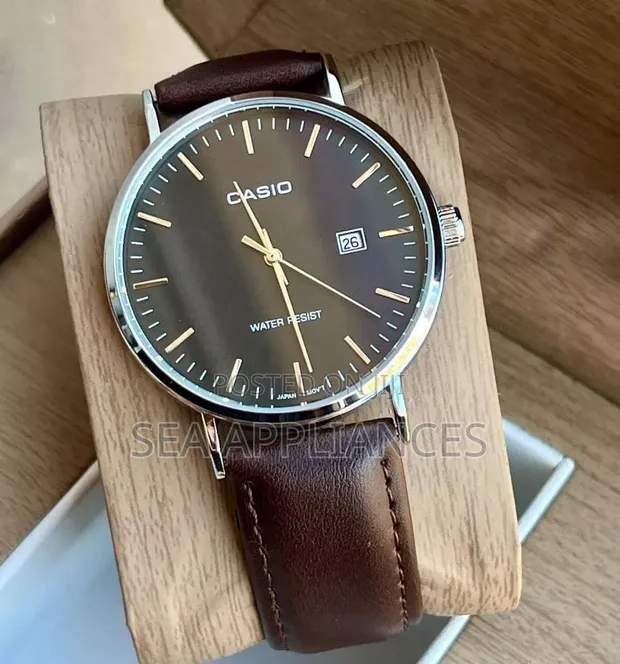Casio Brownish Quartz Watch - 1