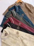 Men's Short-Sleeve Printed Polo Shirts - 1