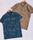 Men's Short-Sleeve Printed Polo Shirts - 3